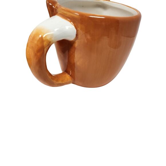 Lot Of 4 Red Fox Plate & Coffee Mug Set Autumn Fall Serving Decor Collectibles - Picture 9 of 11